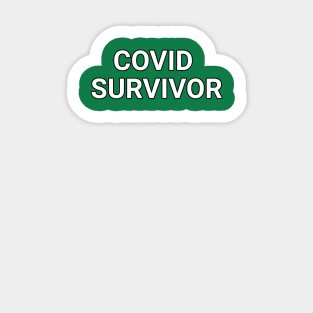 COVID SURVIVOR Sticker